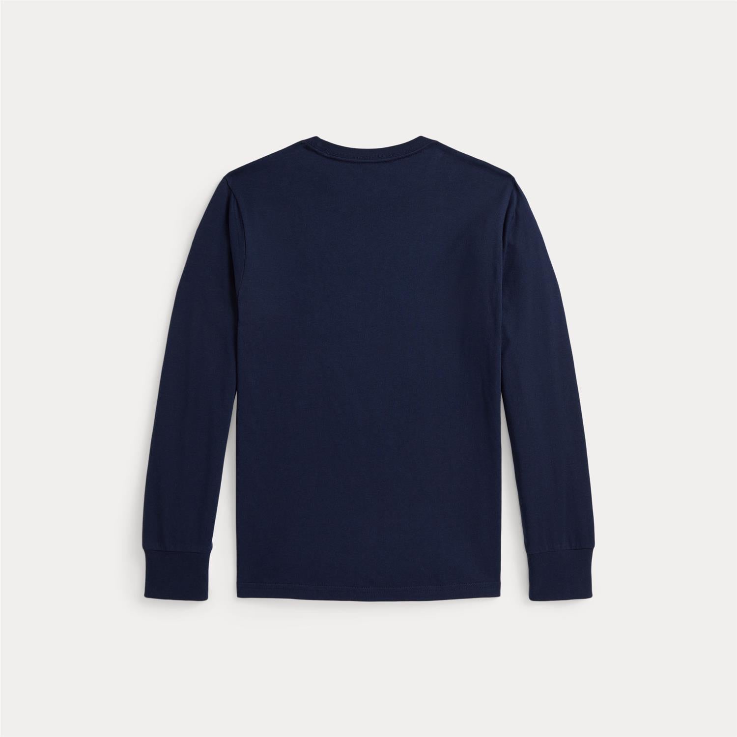 Polo Ralph Lauren bamsegenser i blå til gutt 8–20 år ungdom