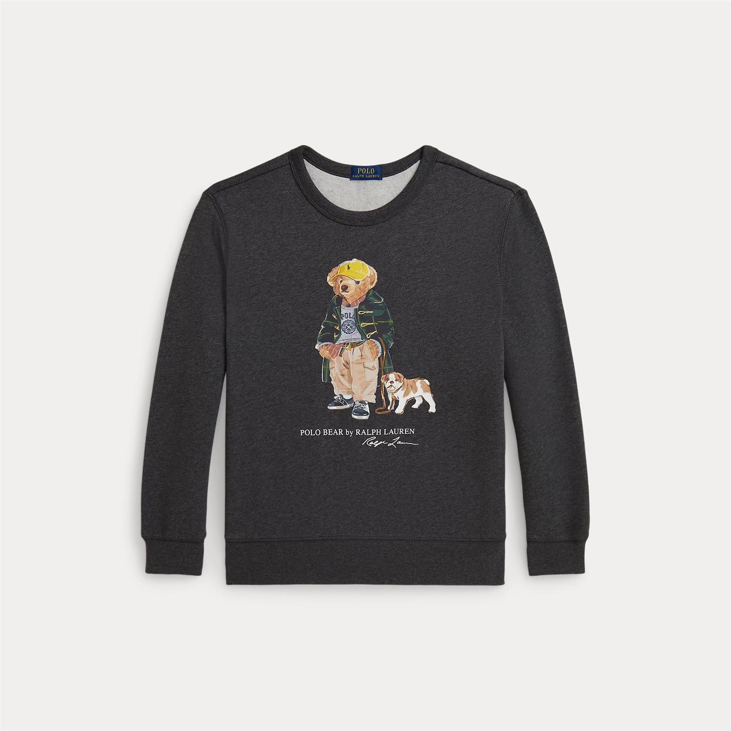 Polo Ralph Lauren bamsegenser i grå til gutt 8–20 år