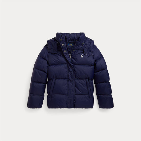 Polo Ralph Lauren dunjakke i blå farge for jente