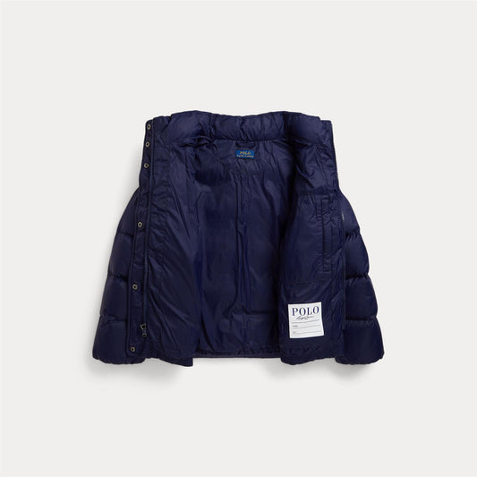 Polo Ralph Lauren dunjakke i blå farge for jente