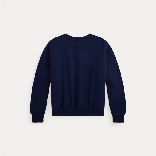 Polo Ralph Lauren genser i blå med bamsemotiv for jente 12–16 år