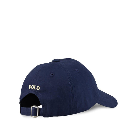 Ralph Lauren caps i marineblå med brodert hest – gutt 2–20 år