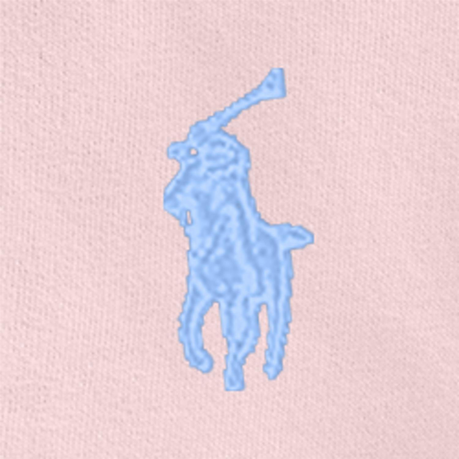 Rosa hettejakke fra Ralph Lauren med hvit logo – til Jente 8–16 år