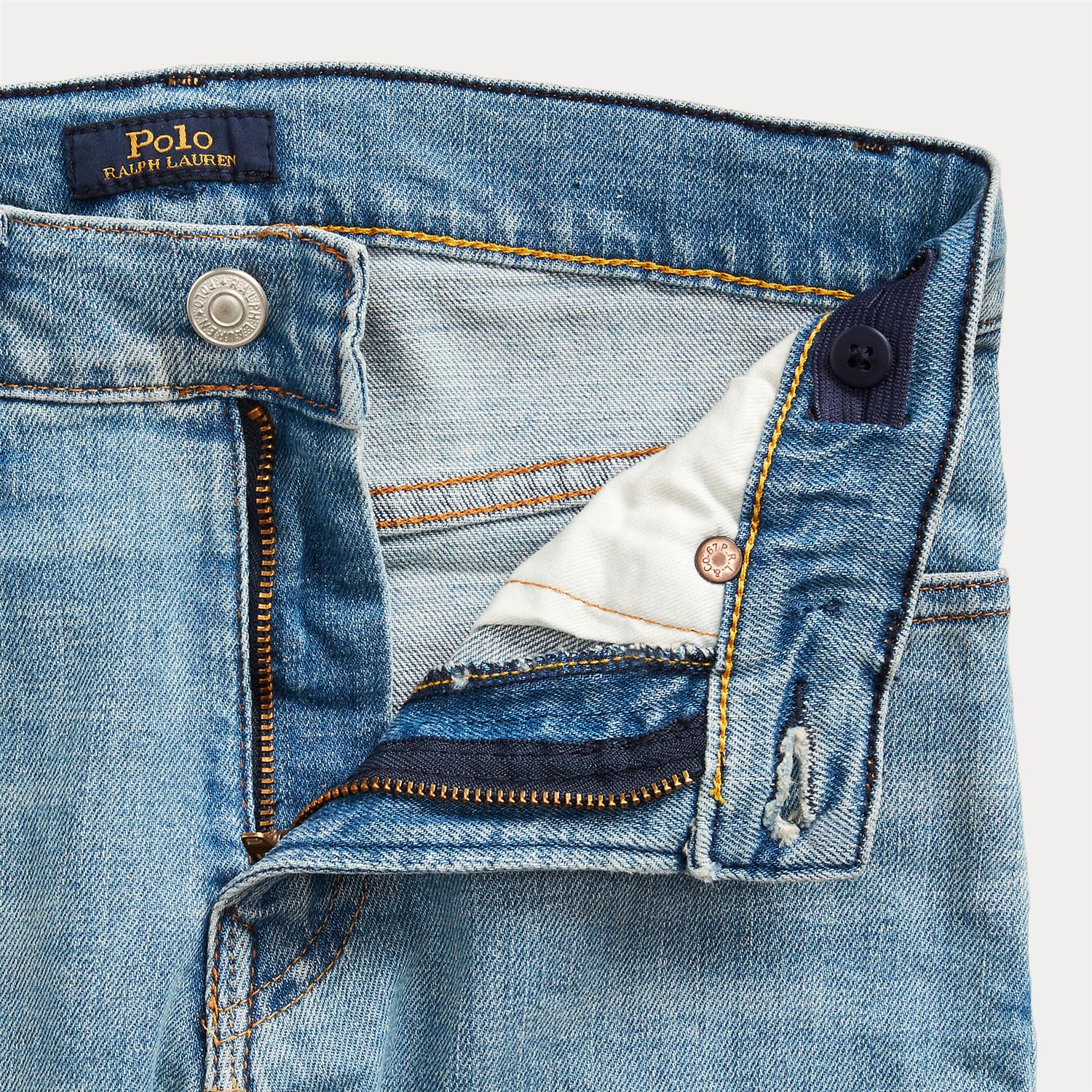 Ralph Lauren lysblå denim jeans med 5 lommer – 12–18 år