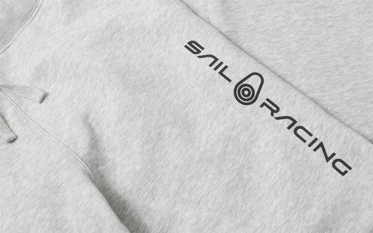 Sail Racing grå joggebukse med logo – 10–14 år