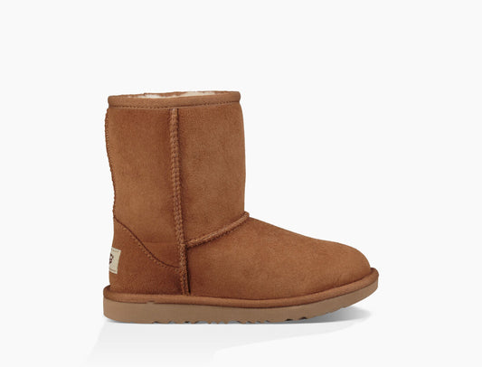UGG Kids Classic II i brun farge for unisex, størrelse 31–36