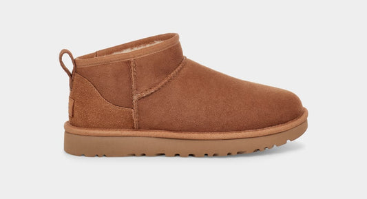 UGG W Classic Ultra Mini i fargen chestnut for jente, størrelse 37–39