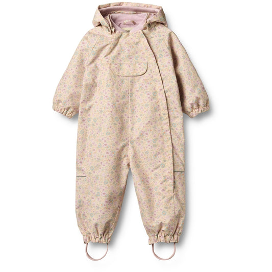 Wheat Olly Tech vårdress i blomsterprintet Pansies, jente 9 mnd–3 år