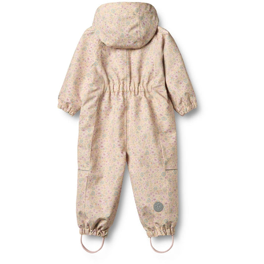 Wheat Olly Tech vårdress i blomsterprintet Pansies, jente 9 mnd–3 år