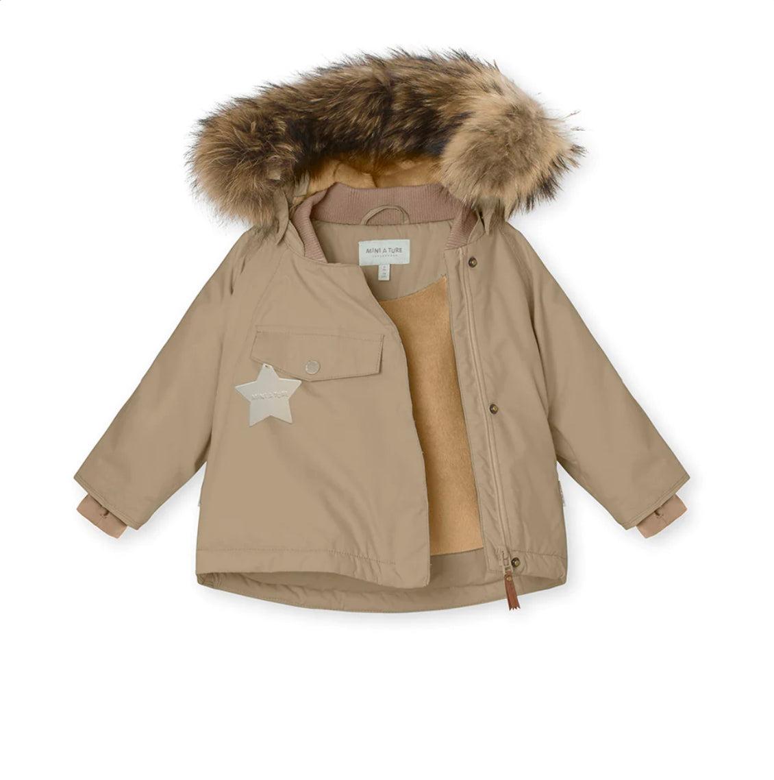 Wang winter jacket fur